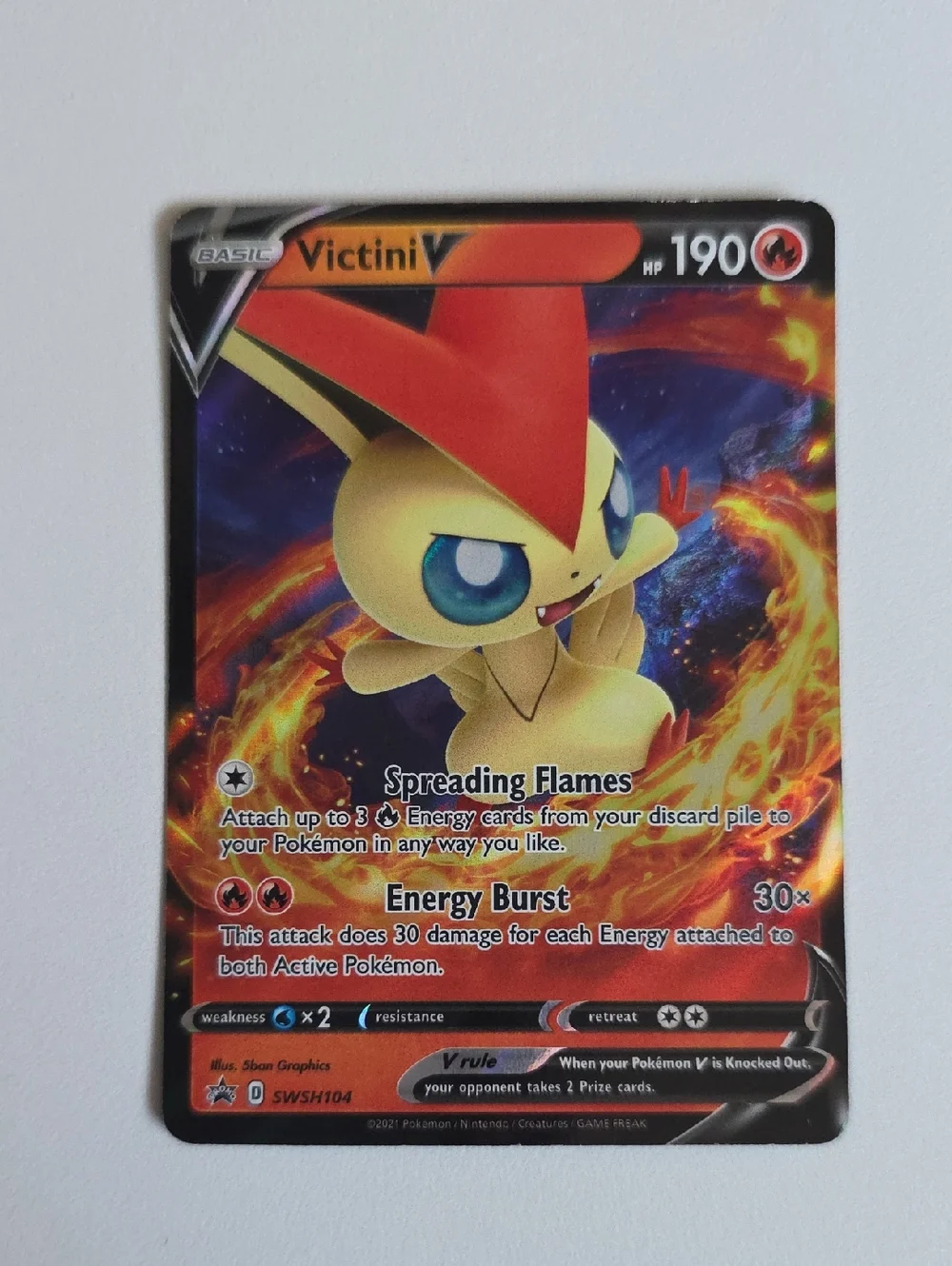 Pokemon Victini Trading Cards